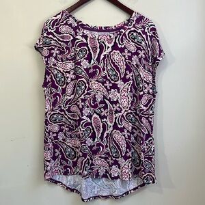 LuLaRoe Rise Women’s Loose Fit T-Shirt Size Large
